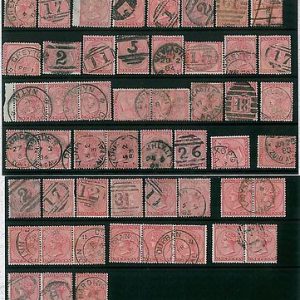 stamps: NATAL - LOT of aproximatedly 50 stamps Stanley Gibbons SG 99