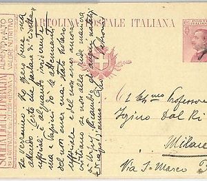 63265  - ITALY -   ADVERTISING POSTAL STATIONERY CARD:  GASTRONOMY 1921