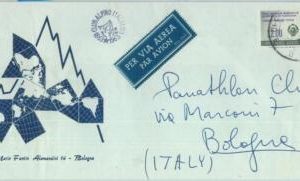 84296 - MEXICO - POSTAL HISTORY -  COVER to ITALY 1963 - CLIMBING Mountaineering
