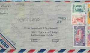 84286  - GUATEMALA  - Postal History -  REGISTERED COVER  1956 Football MEDICINE