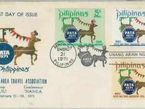 74516 - Philippines  - POSTAL HISTORY - FDC  COVER  1971 Tourism TRANSPORT