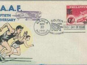 74512 - Philippines  - POSTAL HISTORY - FDC COVER  1961  PAAF Airplanes AVIATION