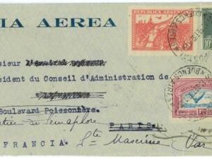 aa2978 - ARGENTINA - POSTAL HISTORY -  AIRMAIL  COVER to  FRANCE  1932