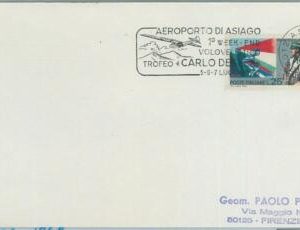 72189 - ITALIA - Postal History - GLIDER FLIGHT postmark on COVER - 1969