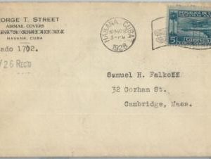 69228 - HAVANA - POSTAL HISTORY - nice postmark on COVER 1928