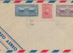 69274 - GUATEMALA - POSTAL HISTORY -    FDC COVER 1946 - QUEZTAL