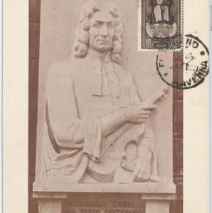65499 -  ITALY - Postal History - MAXIMUM CARD - MUSIC  1953