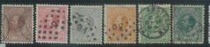 86997c - NETHERLANDS -  STAMPS - Dutch Catalogue # 19/28  FINE USED
