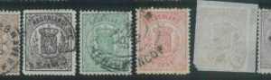 86997b - NETHERLANDS -  STAMPS - Dutch Catalogue # 13/18  FINE USED