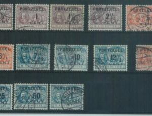 86998- NETHERLANDS -  STAMPS - Dutch Catalogue # Tax P 31/43   FINE USED