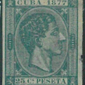 88309 - Spanish ULTRAMAR Havana - Stamps -- Edifil # 41s Mint lightly Hinged MLH