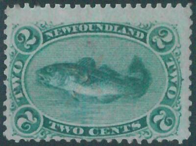 88352 - CANADA: Newfoundland - STAMP: Stanley Gibbons #  46 -  MINT Hinged FISH