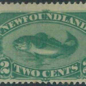 88353 - CANADA: Newfoundland - STAMP: Stanley Gibbons #  25 -  MINT Hinged FISH