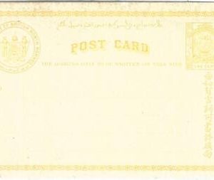 72415 - NORTH BORNEO  -  POSTAL STATIONERY  CARD - Higgings & Gage  # 3  1889