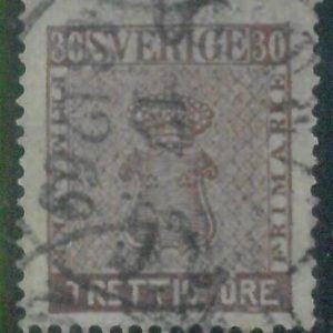 87024c - SWEDEN - STAMP - Yvert #  10 -  USED well centered
