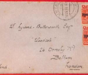 aa3798  - Rhodesia  - POSTAL HISTORY -  COVER from UMTALI  to ENGLAND  1911