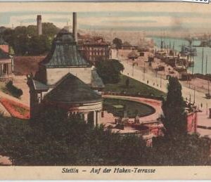 66308 - POLAND - VINTAGE collectible  POSTCARD:  Stettin 1928