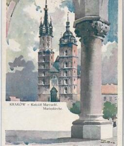 66312 - POLAND  - VINTAGE collectable POSTCARD: Kraków 1915