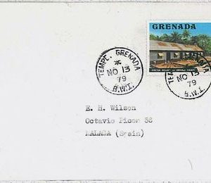 POSTAL HISTORY cover -  Grenada  1979 : TEMPE