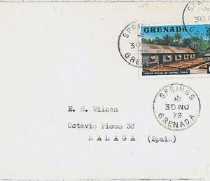 POSTAL HISTORY cover -  Grenada  1979 : SPRINGS