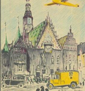 93327 - GERMANY - Postal History - Illustrated STATIONERY CARD Cars TRUCKS 1932