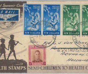 77324 - NEW ZEALAND - Postal History - SPECIAL Official COVER Health Stamps 1949