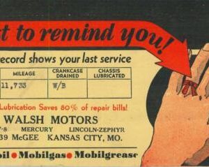93151 - USA  - POSTAL HISTORY - Private advertising STATIONERY Auto REPAIRS 1935