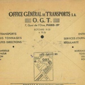 93241 - FRANCE - POSTAL HISTORY - Advertising  CHEQUES COVER 1938  Transport
