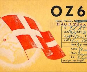 ac9755  - DENMARK - VINTAGE POSTCARD - RADIO FREQUENCY CARD - Gylling - 1948