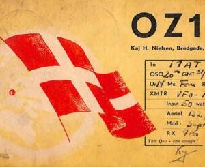 ac9760   - DENMARK - VINTAGE POSTCARD - RADIO FREQUENCY CARD - Ulfborg - 1947