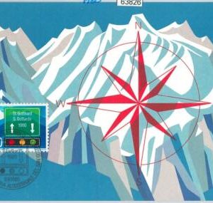 63826 - SWITZERLAND - POSTAL HISTORY:  MAXIMUM CARD 1980 -  ROAD SAFETY