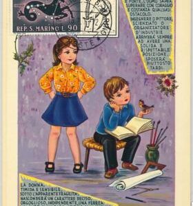 63790 -  SAN MARINO -  MAXIMUM CARD 1970  Horoscope ZODIAC Capricorn