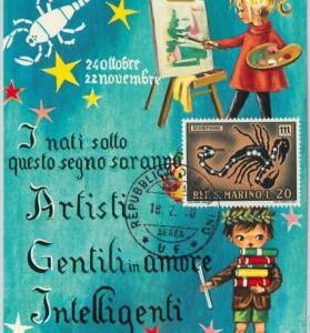 63783   SAN MARINO - POSTAL HISTORY: MAXIMUM CARD 1970  Horoscope ZODIAC Scorpio