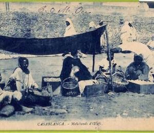af4224 - MOROCCO - VINTAGE POSTCARD Ansichtskarten - Casablanca - ETHNIC