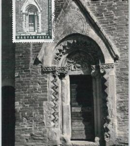 63580   -   HUNGARY - POSTAL HISTORY:  MAXIMUM CARD  1972 - ARCHITECTURE