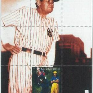 M2313 - 2000 ANGOLA, SOUVENIR SHEET: Golf, Baseball