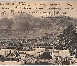 CARTOLINA d'Epoca - BOLZANO - MERANO : Castel del Gatto 1937