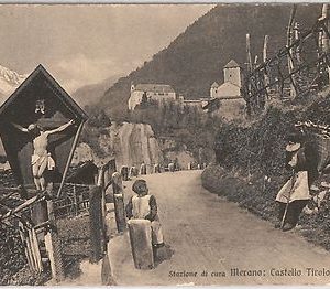 40773  CARTOLINA d'Epoca - BOLZANO - MERANO : Castello conte Tyrol