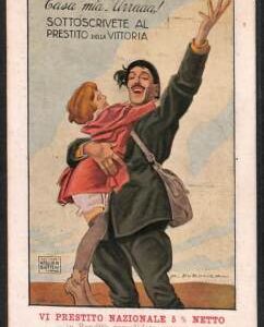 Lib755 - CARTOLINA d'Epoca - PROPAGANDA Illustrata: PRESTITO NAZIONALE Dudovich