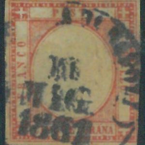 87843 - Antichi Stati - SARDEGNA - STORIA POSTALE: Sassone 21 - USATO