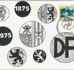 63462 -  BELGIUM - POSTAL HISTORY: MAXIMUM CARD 1975 -  RELIGION Davidsfonds