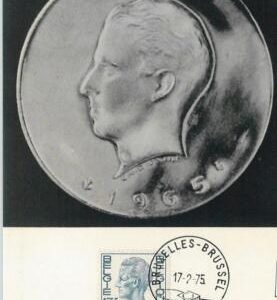 63457 -  BELGIUM - POSTAL HISTORY: MAXIMUM CARD 1975 -  ROYALTY