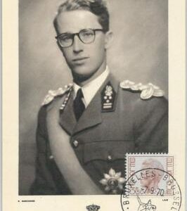 63435  -  BELGIUM - POSTAL HISTORY: MAXIMUM CARD 1970 -  ROYALTY
