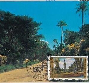 62869 - New Caledonia   Nouvelle-Calédonie -  MAXIMUM CARD 1973 PLAM TREES