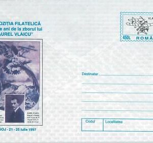 75978  - ROMANIA - Postal History - Stationery Cover  - Birds EAGLES Aviation