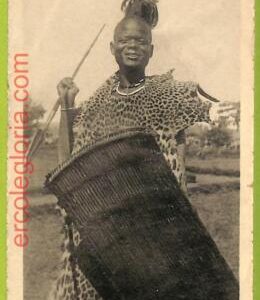 af4202 - UGANDA - VINTAGE POSTCARD Ansichtskarten -  ETHNIC