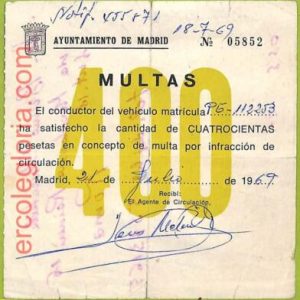 af3903  - SPAIN - MULTA - TRAFIC FINE