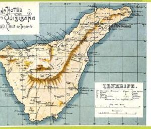 4501 - SPAIN - VINTAGE POSTCARD - Tenerife - Maps
