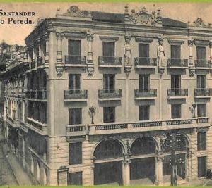 af3875  - SPAIN - VINTAGE POSTCARD - Santander - Teatro Pereda