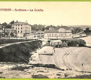 af3860  - SPAIN - VINTAGE POSTCARD - Santander - Sardinero